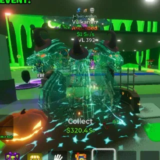 Halloween Vulkarion 3t LVL392