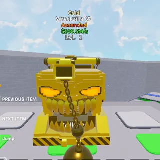 Gold Wreckzilla 67
