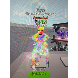 Party Ghost Cavallo Skeletone 1 trait