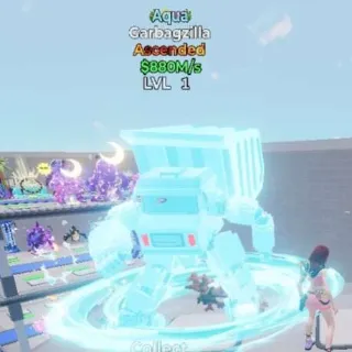 Aqua Garbagzilla LVL1