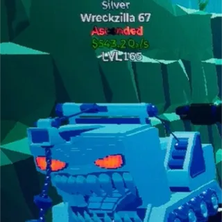 silver Wreckzilla 67