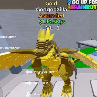 Gold godgodzilla