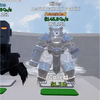 Silver Bearini Plammini