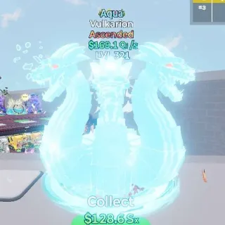 Aqua Vulkarion up LVL321