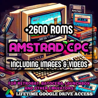 Amstrad CPC ROMs Ultimate Pack: +2600 ROMs of Amstrad CPC For Every Emulator + Manuals, Images & Videos