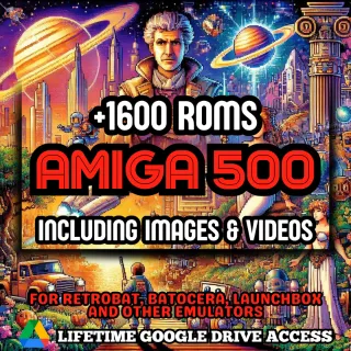 AMIGA 500 ROMs Ultimate Pack: +1600 ROMs of AMIGA 500 For Every Emulator + Manuals, Images & Videos