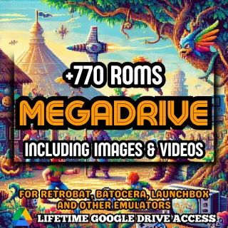 MegaDrive ROMs Ultimate Pack: +770 ROMs of MegaDrive For Every Emulator + Manuals, Images & Videos