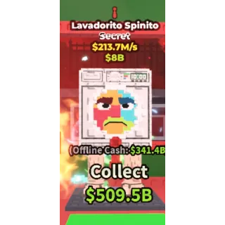 LAVADORITO SPINITO 213.7M/S