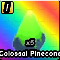 Colossal pinecone X5 BUILD A ZOO