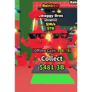 RAINBOW SWAGGY BROS 1B/S