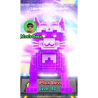 VOID I2PERFECTINI FOXININI BE A LUCKY BLOCK