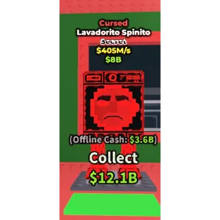 CURSED LAVADORITO SPINITO 405M/S