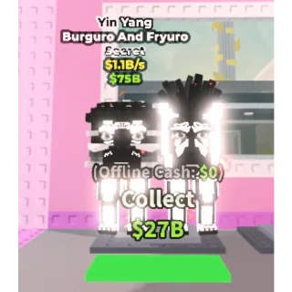 YIN YANG BURGURO AND FRYURO 1.1B/S