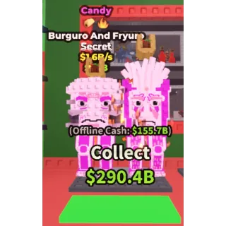 CANDY BURGURO AND FRYURO 1.6B/S