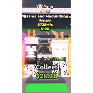 YIN YANG GARAMA AND MADUNDUNG 725M/S