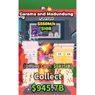 GARAMA AND MADUNDUNG 550M/S