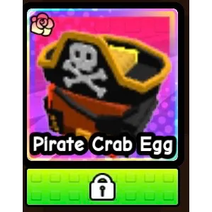 PIRATE CRAB EGG VALENTINE BUILD A ZOO