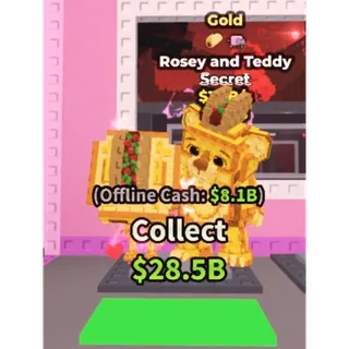 GOLD ROSEY AND TEDDY 1.3B/S CHEAPEST