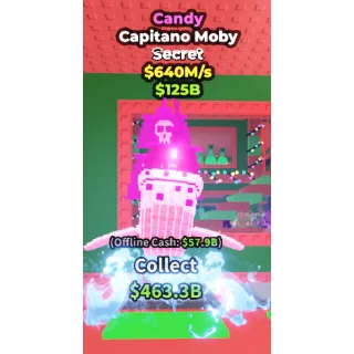 CANDY CAPITANO MOBY 640M/S