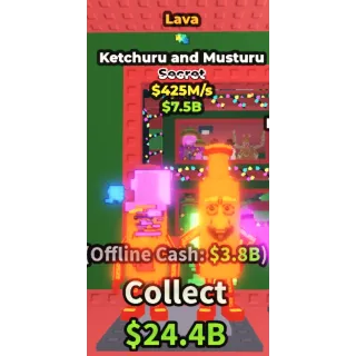 LAVA KETCHURU AND MUSTURU 425M/S