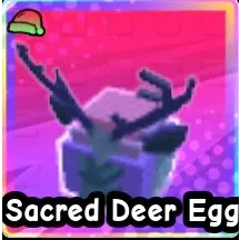 SACRED DEER EGG CHRISTMAS BUILD A ZOO