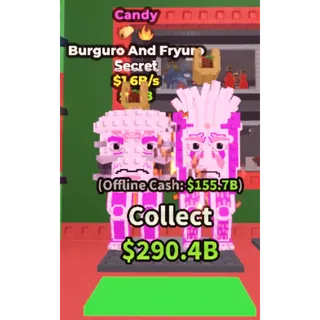 CANDY BURGURO AND FRYURO 1.6B/S