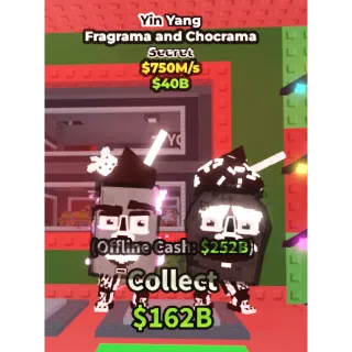 YIN YANG FRAGRAMA AND CHOCRAMA 750MS