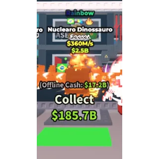 RAINBOW NUCLEARO DINOSSAURO 360M/S