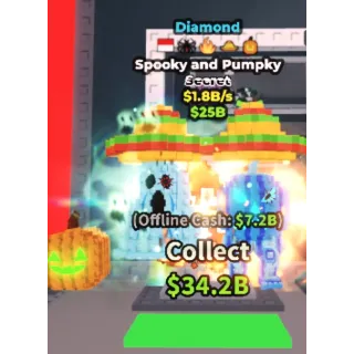 DIAMOND SPOOKY AND PUMPKY 1.8B/S