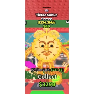 GOLD TICTAC SAHUR 234.3M/S