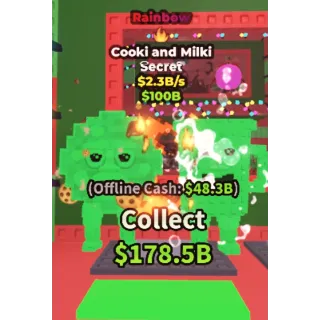 RAINBOW COOKI AND MILKI 2.3B/S