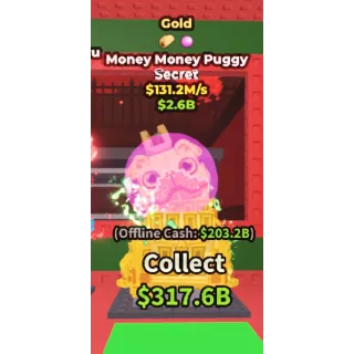 GOLD MONEY MONEY PUGGY 131.2M/S
