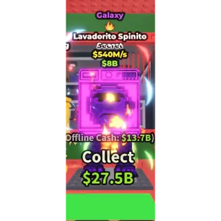 GALAXY LAVADORITO SPINITO 540M/S