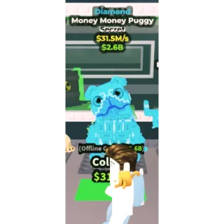 DIAMOND MONEY MONEY PUGGY 31.5M/S