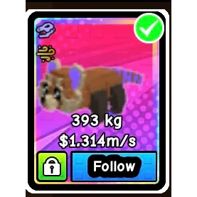 RUSTY 1.314M/S 393KG BUILD A ZOO DIVINE PET