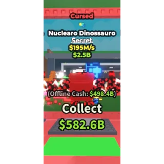 CURSED NUCLEARO DINOSSAURO 195M/S