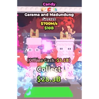 CANDY GARAMA AND MADUNDUNG 700M/S