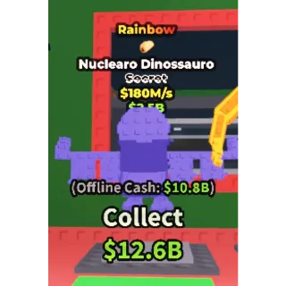 RAINBOW NUCLEARO DINOSSAURO 180M/S