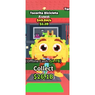 TACORITA BICLCLETA 49.5M/S