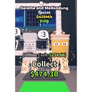 GARAMA AND MADUNDUNG 425M/S