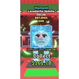 DIAMOND LAVADORITO SPINITO 67.5M/S