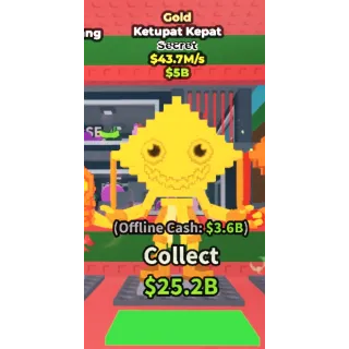 GOLD KETUPAT KEPAT 43.7M/S