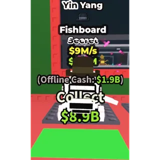 YIN YANG FISHBOARD 9M/S