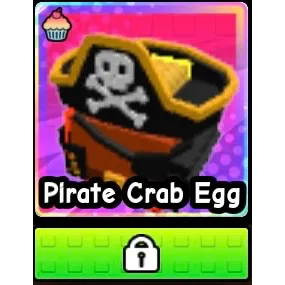 CREAM PIRATE CRAB EGG BUILD A ZOO