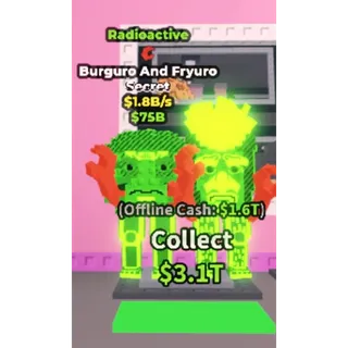 RADIOACTIVE BURGURO AND FRYURO 1.8B/S