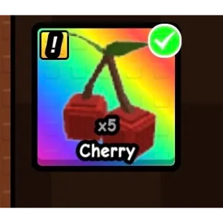 5X CHERRY BUILD A ZOO