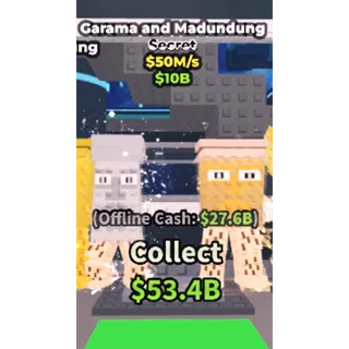 GARAMA AND MADUNDUNG 50M/S