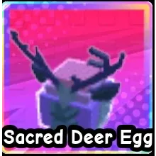 SACRED DEER EGG BUILD A ZOO