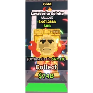 GOLD LAVADORITO SPINITO 461.2M/S