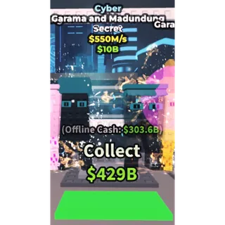CYBER GARAMA AND MADUNDUNG 550M/S